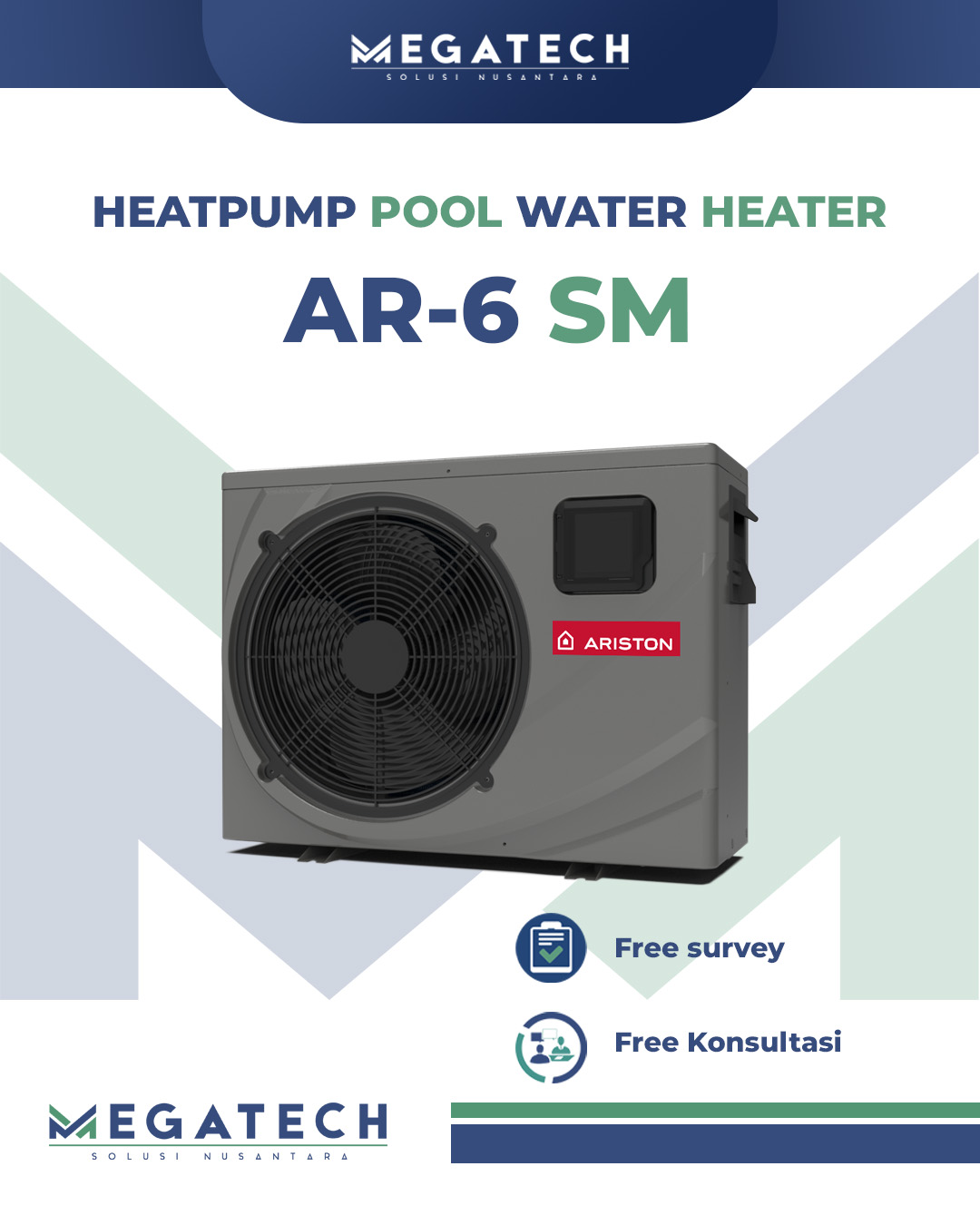 Heatpump Pool - Ariston AR  6 SM